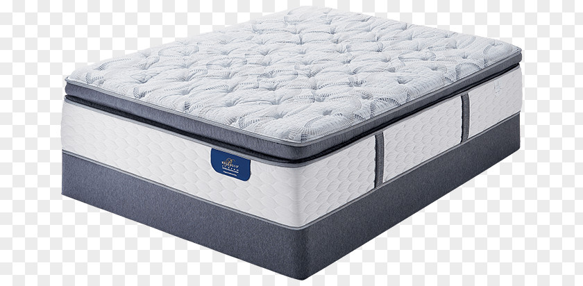 Serta Memory Foam Perfect Sleeper Super Pillow Top Mattress Elite Mendelson II Plush PNG