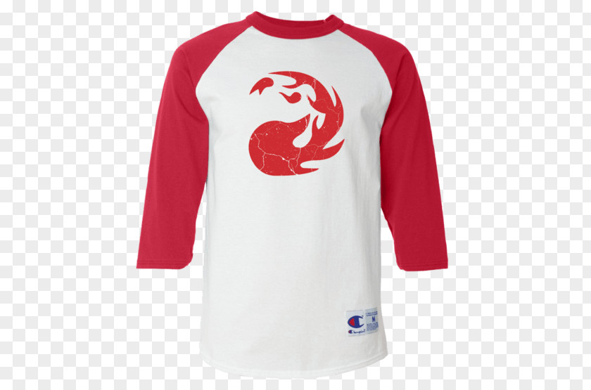 T-shirt Raglan Sleeve Champion PNG