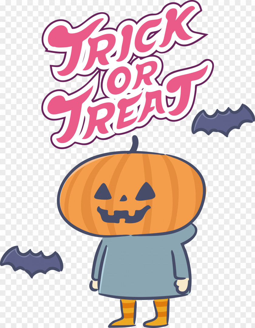 TRICK OR TREAT Happy Halloween PNG