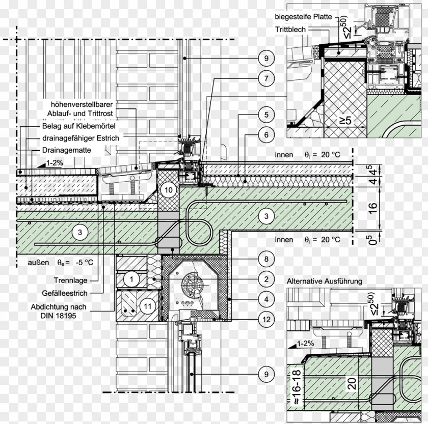 Wc Plan Balcony Technical Drawing Architecture DETAIL PNG