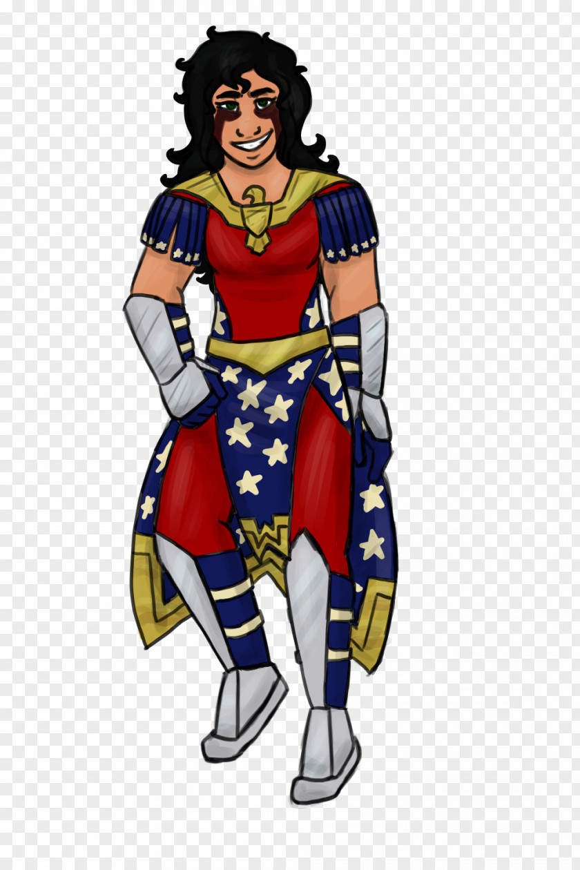 Wonder Woman Comic Costume Design Superhero Cartoon PNG