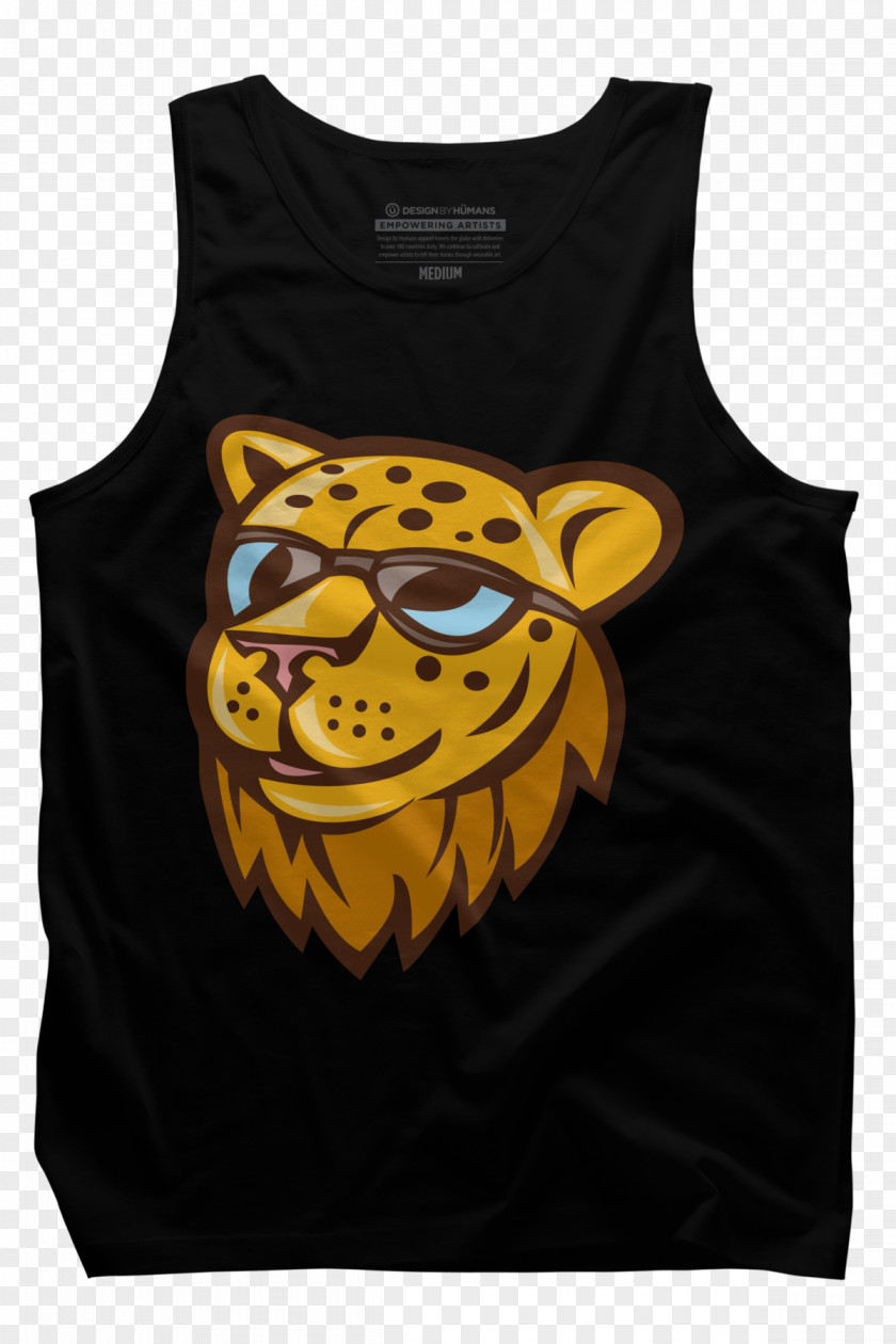 Cheetah T-shirt Sleeveless Shirt Clothing Outerwear Gilets PNG