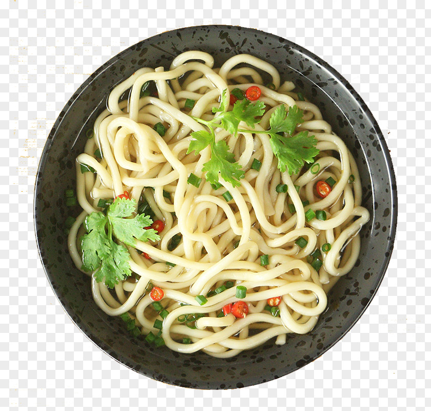 Japanese Ceramic Bowl Chow Mein Cuisine PNG