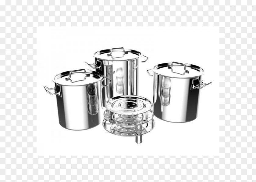 Steel Pot Metal Food Storage Containers Stock Pots PNG