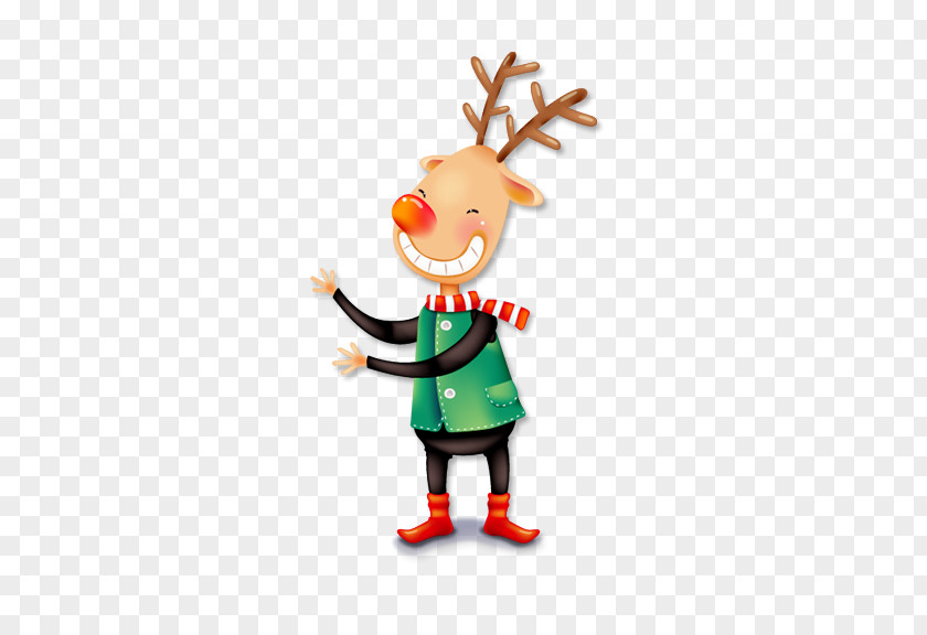 Cartoon Deer Reindeer Download Clip Art PNG