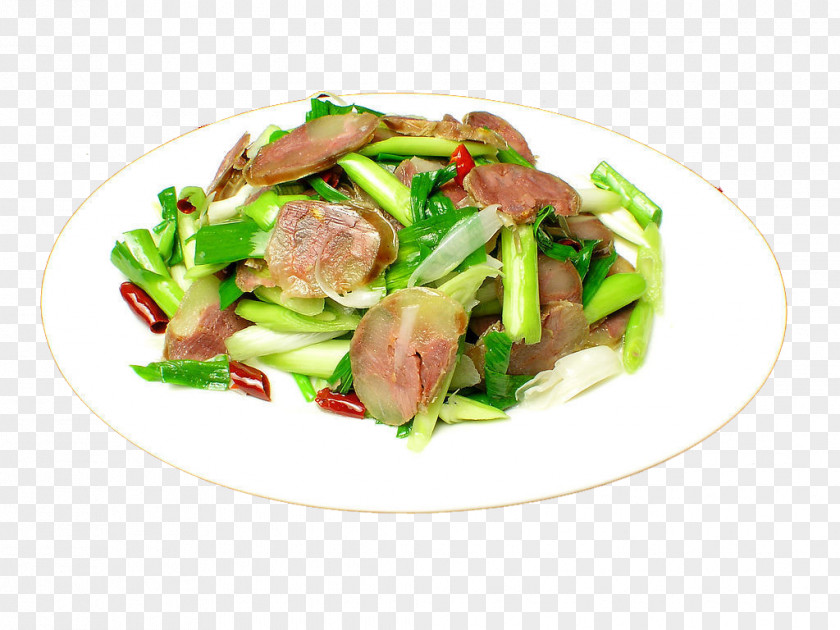 Garlic Fried Sausage Twice Cooked Pork Rice Recipe Stir Frying PNG