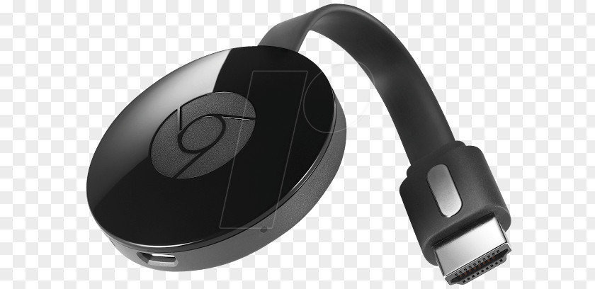 Google Chromecast (2nd Generation) Digital Media Player Television Streaming PNG