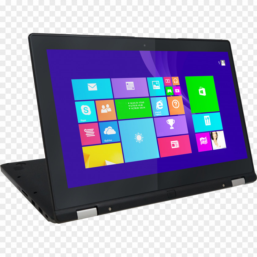 Laptops Laptop 2-in-1 PC Computer Intel Touchscreen PNG