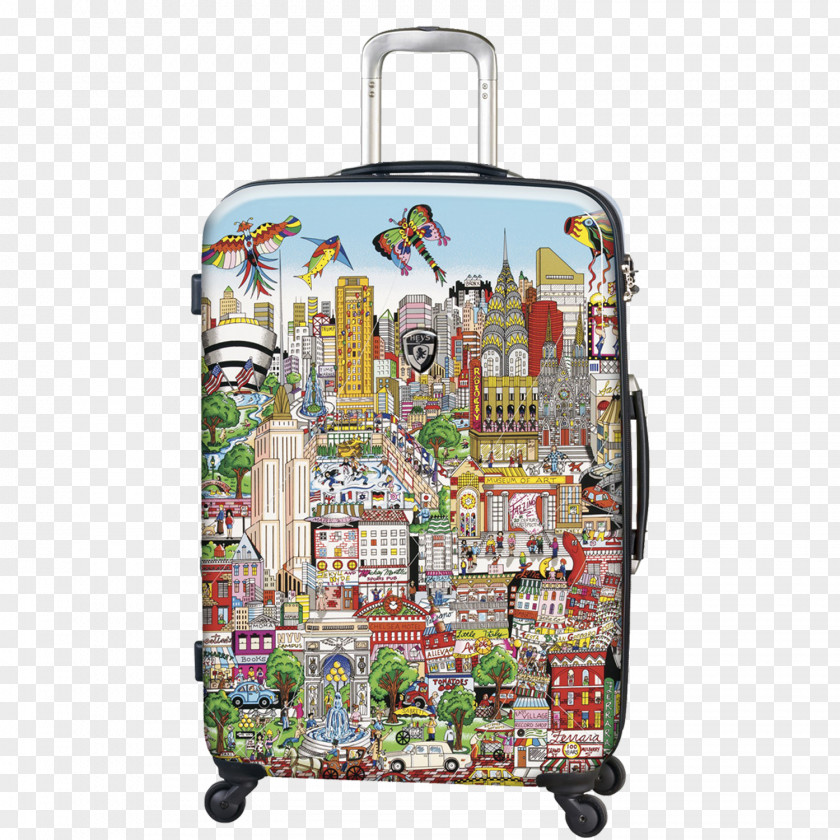 Luggage Heys USA Artist Baggage Suitcase Pop Art PNG