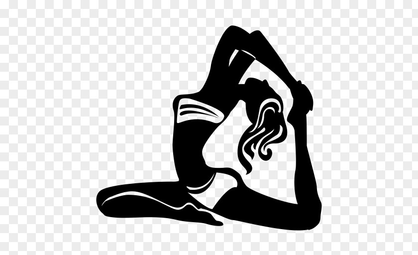 Physical Fitness Monochrome Yoga Cartoon PNG