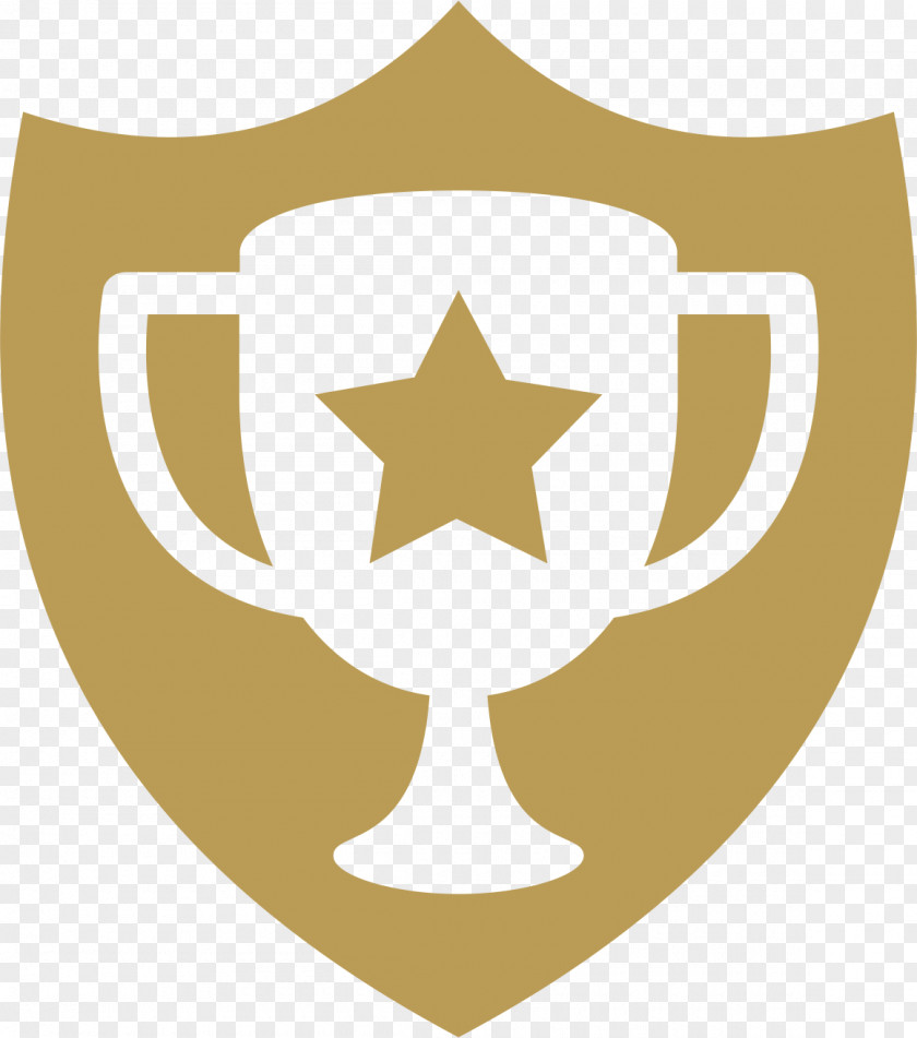 Trophy Award Gold Medal Clip Art PNG