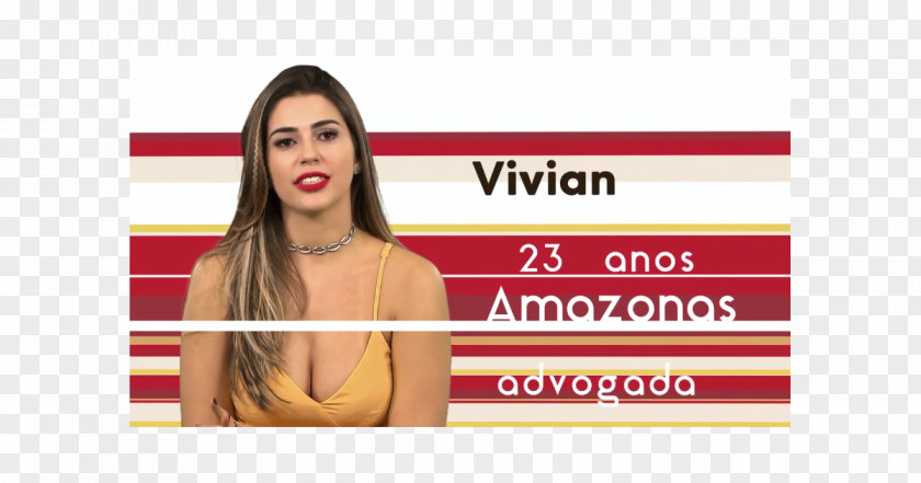 Vivian Amorim Big Brother Brasil 17 Logo Advertising Long Hair Font PNG