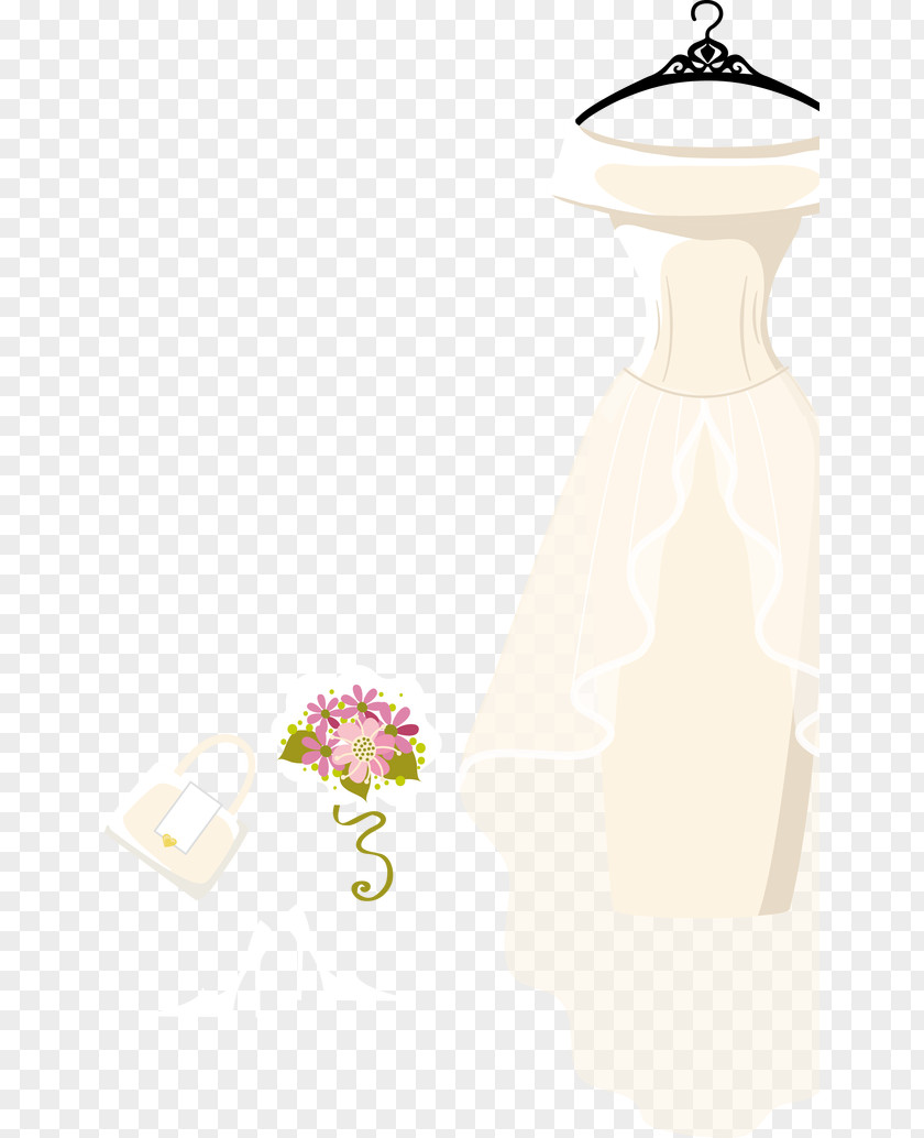 Wedding Dress White Contemporary Western PNG