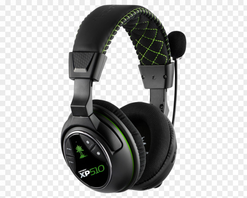 Xbox 360 Wireless Headset Headphones Turtle Beach Corporation Ear Force XP510 Gaming Audio PNG