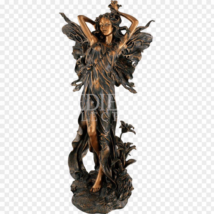Cupid And Psyche Bronze Sculpture Statue PNG
