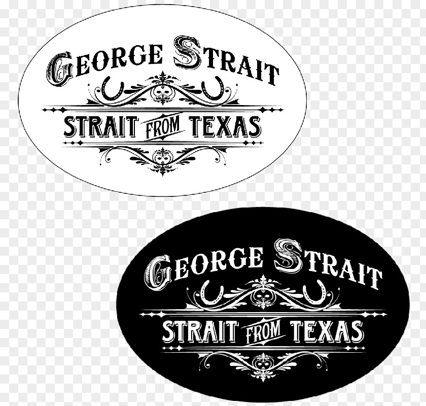 George Strait Sticker Decal Label Logo PNG