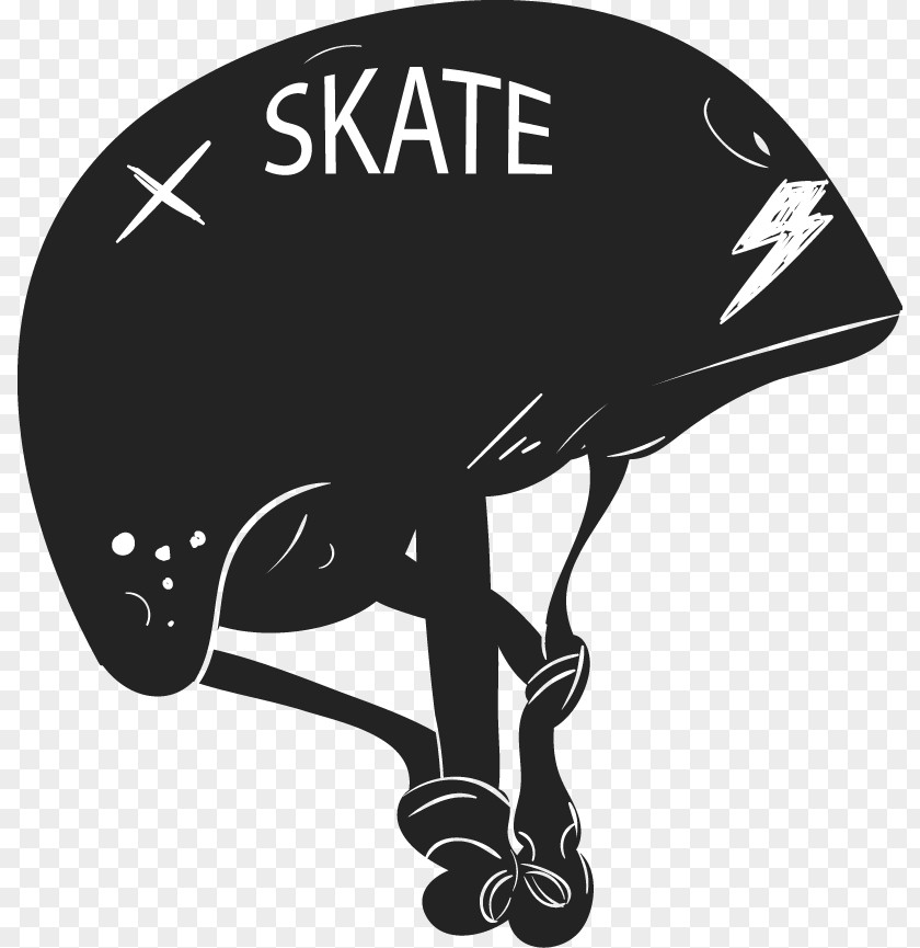 Hand-painted Helmet Ski PNG