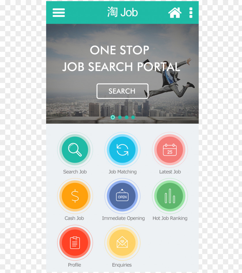 Iphone IPhone Job Hunting Mobile App Development PNG