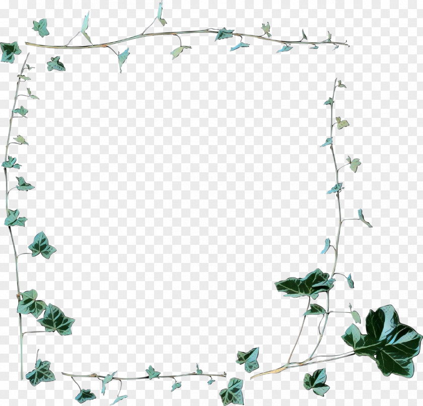 Picture Frame Plant Retro Background PNG