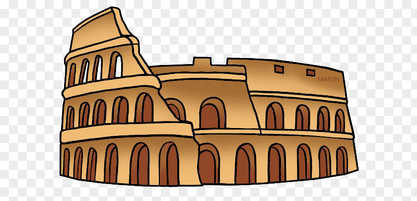 Colosseum Ancient Rome Pont Du Gard Roman Republic Architecture PNG
