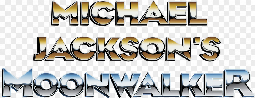 Michael Jackson Jackson's Moonwalker Logo PNG