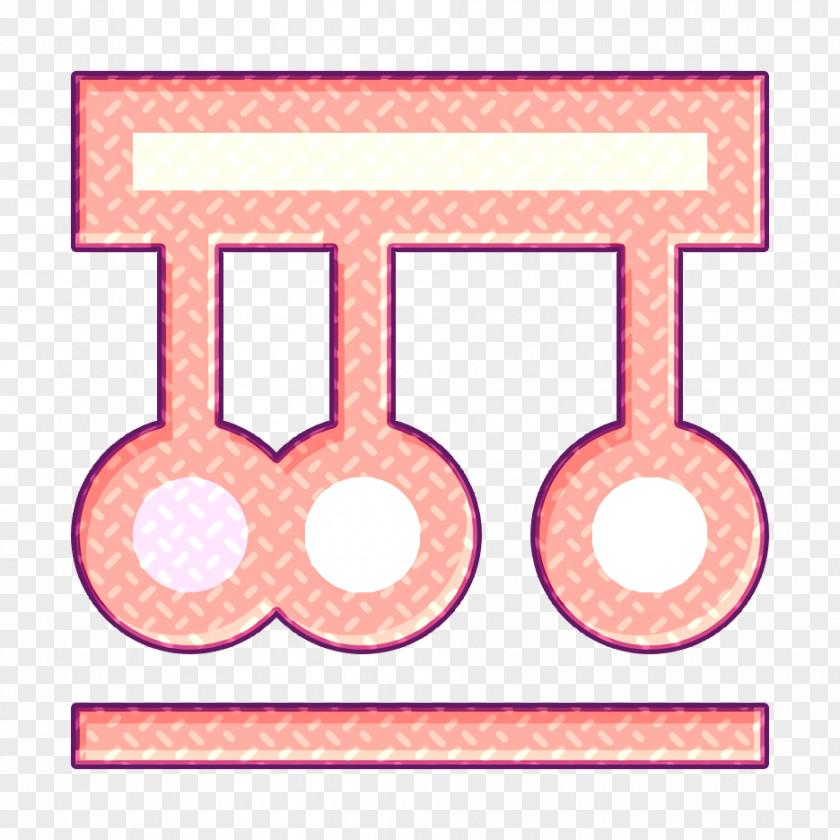 Physics And Chemistry Icon Newtons Cradle PNG