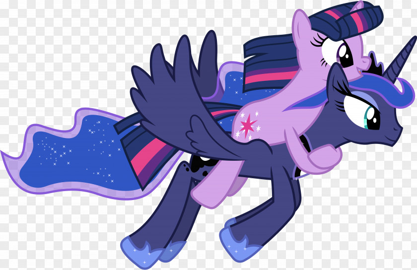 Sparkle Twilight Princess Luna Celestia Pony Rainbow Dash PNG