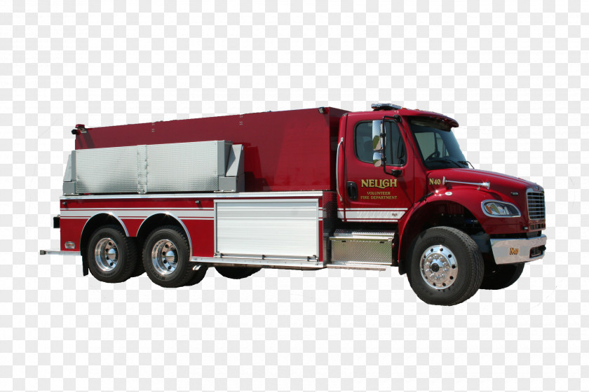 Water Tender Fire Engine Neligh Adams Tank Truck Commercial Vehicle PNG