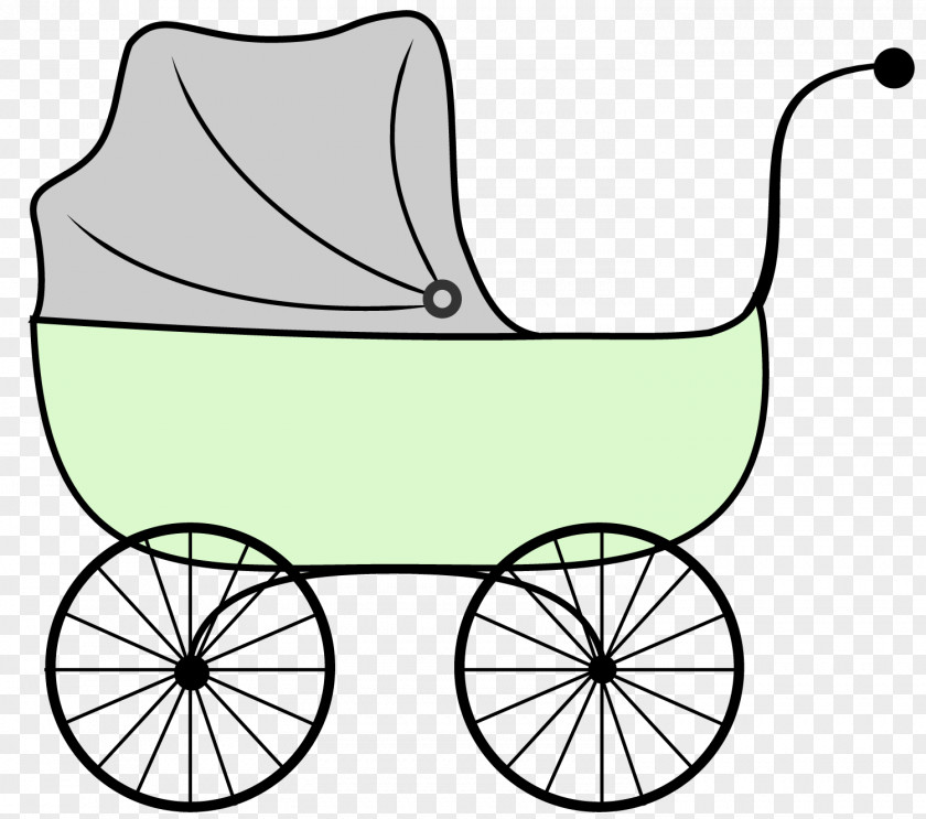 Baby Carriage Clipart Doll Stroller Transport Cartoon Infant Clip Art PNG