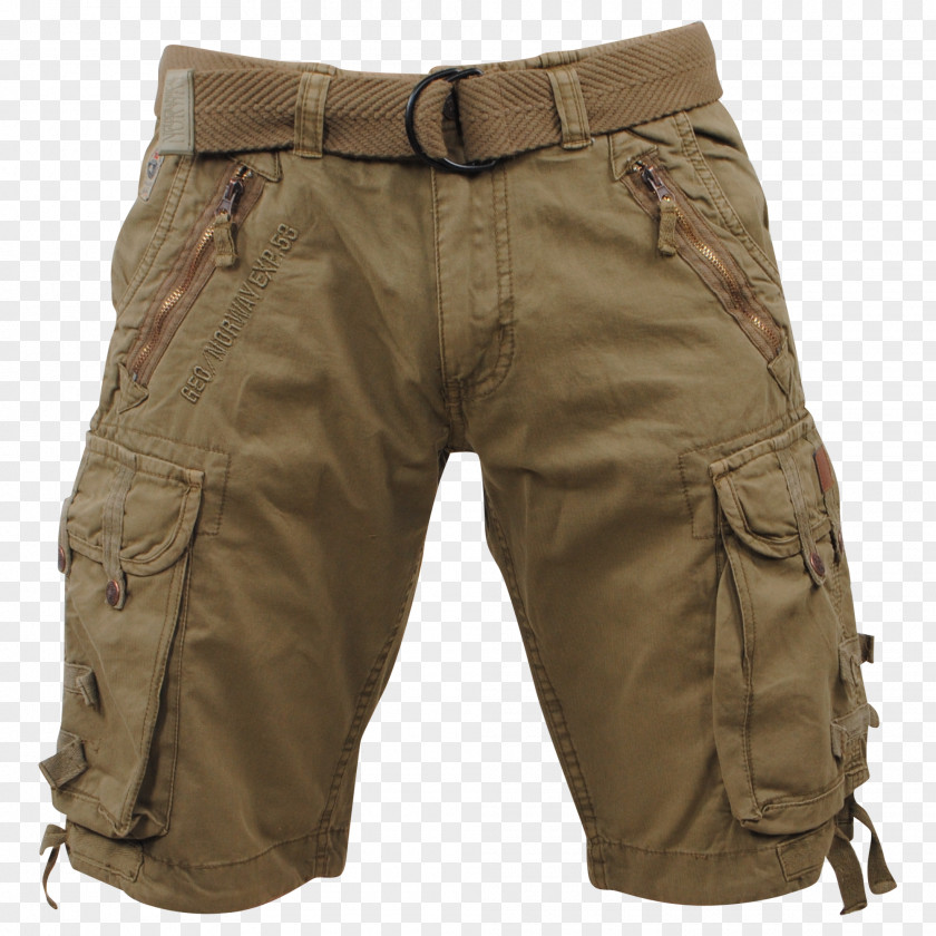 Belt Bermuda Shorts Khaki Cargo Pants PNG