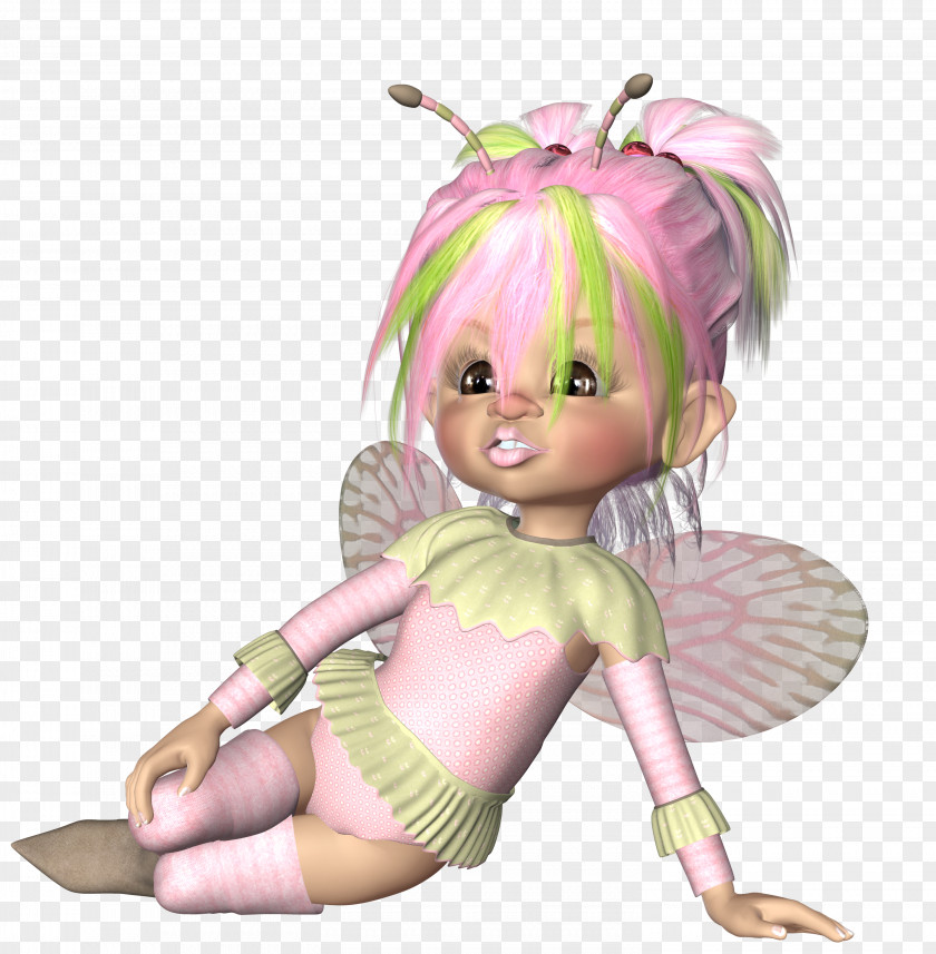 Doll Fairy Figurine Cartoon PNG
