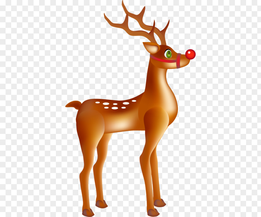 Reindeer Antler Christmas Ornament Clip Art PNG