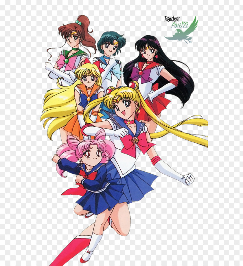 Sailor Moon Mars Venus Senshi Mercury PNG