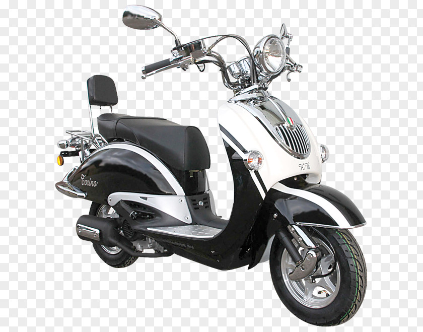 Scooter Vespa Motorcycle Car Bicycle PNG