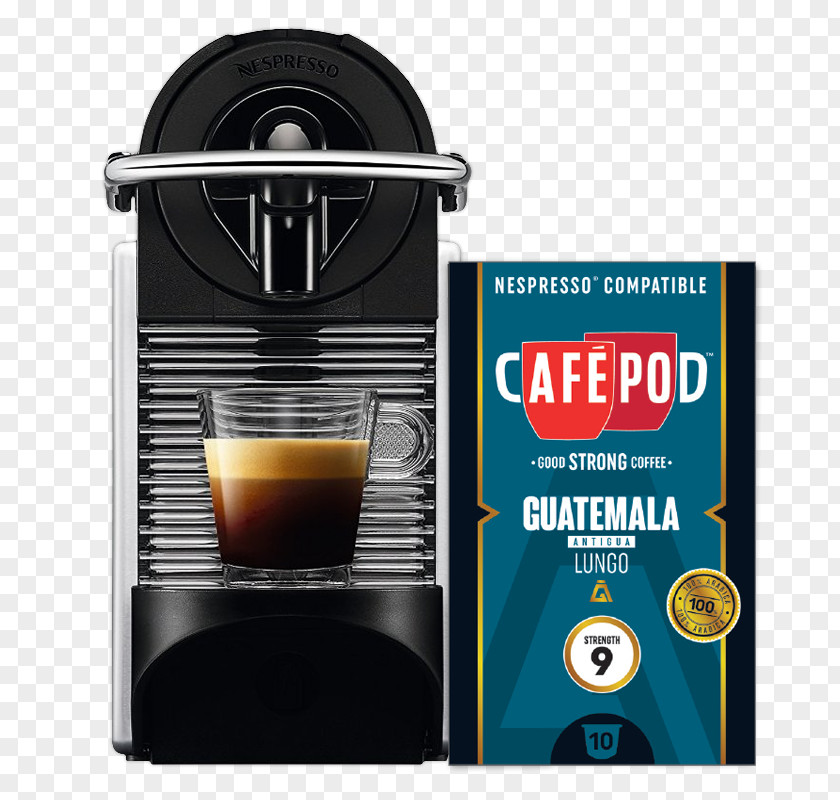 Single-origin Coffee Coffeemaker Krups Nespresso Pixie De'Longhi EN 125 PNG