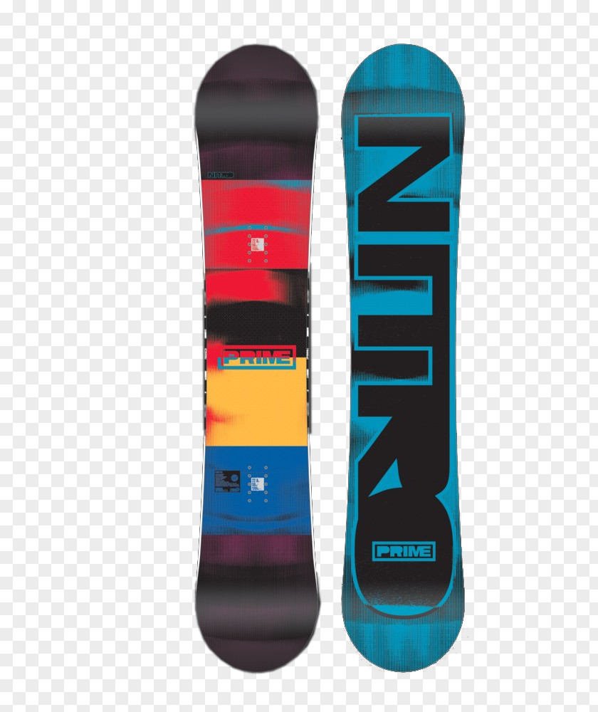Snowboard Electric Blue PNG
