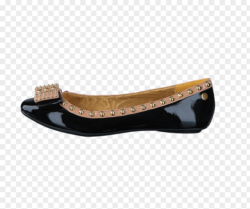 Blink Ballet Flat Shoe Brown Fashion Woman PNG