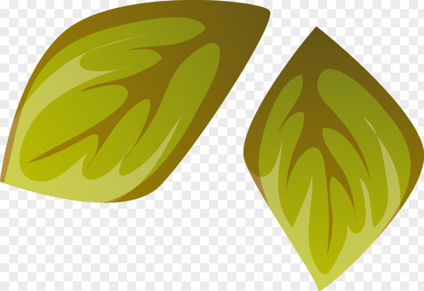 Free Vector Leaves Pull Material Yellow Fruit PNG