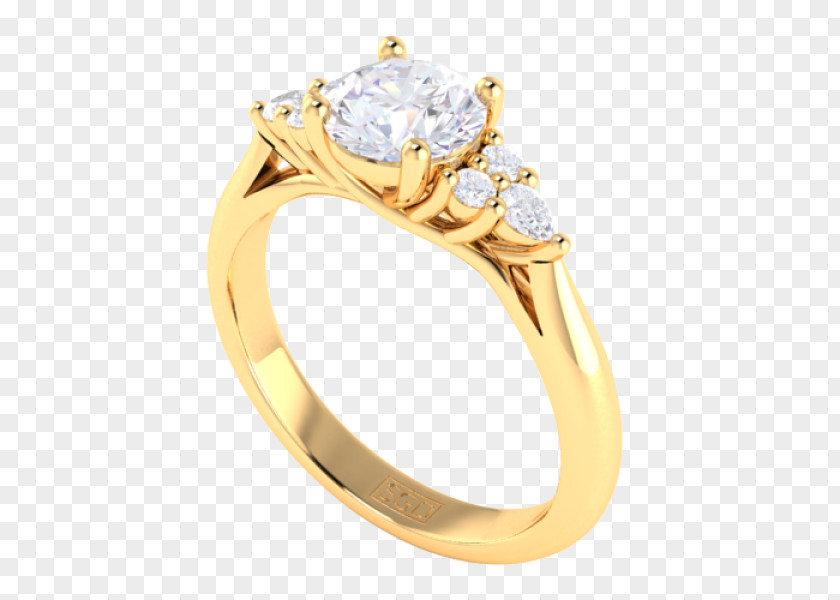 Multiple Diamond Ring Settings Wedding Body Jewellery PNG