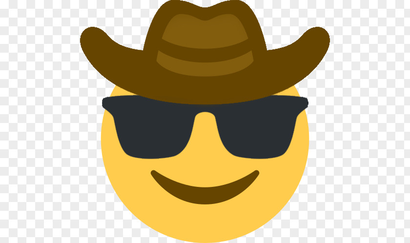 Pleased Costume Accessory Cowboy Emoji PNG