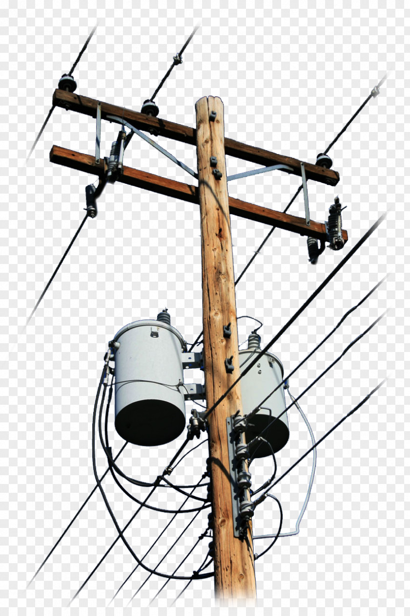 Pole Electrical Wires & Cable Electricity Utility Voltage PNG