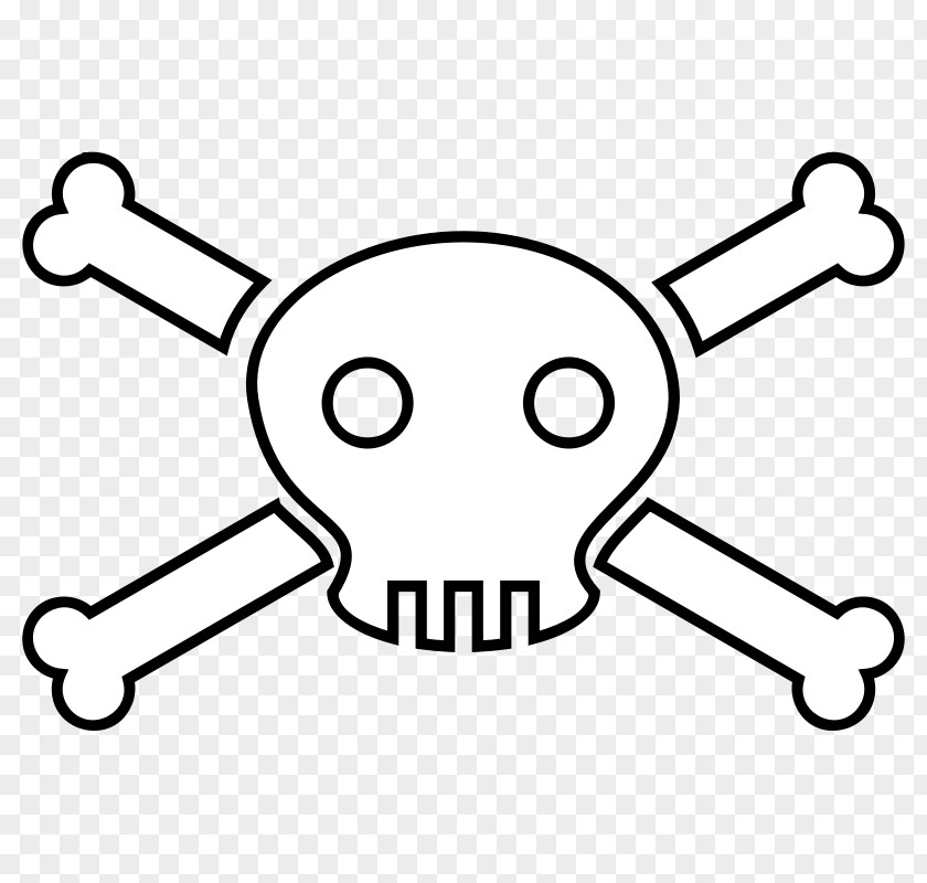 Skull Line Art Black Death Symbols Of Clip PNG