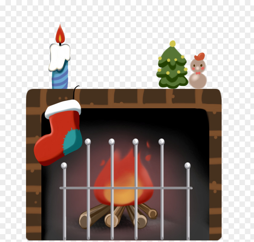 Stove Furnace Fireplace Icon PNG