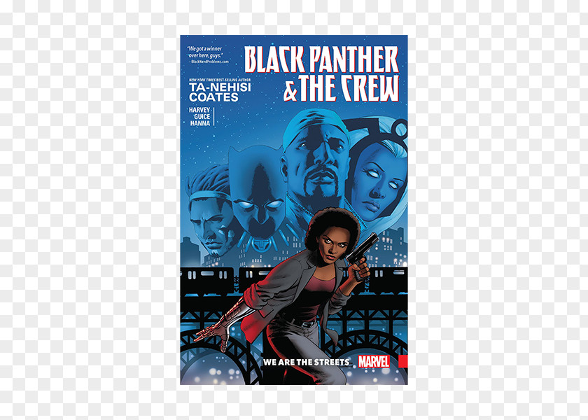 Black Panther And The Crew: We Are Streets Storm Misty Knight Luke Cage PNG