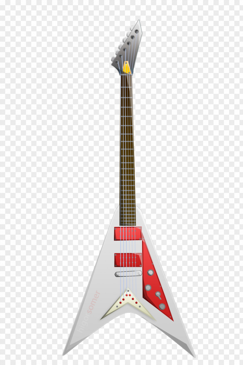 Electric Guitar Triangle Bass PNG