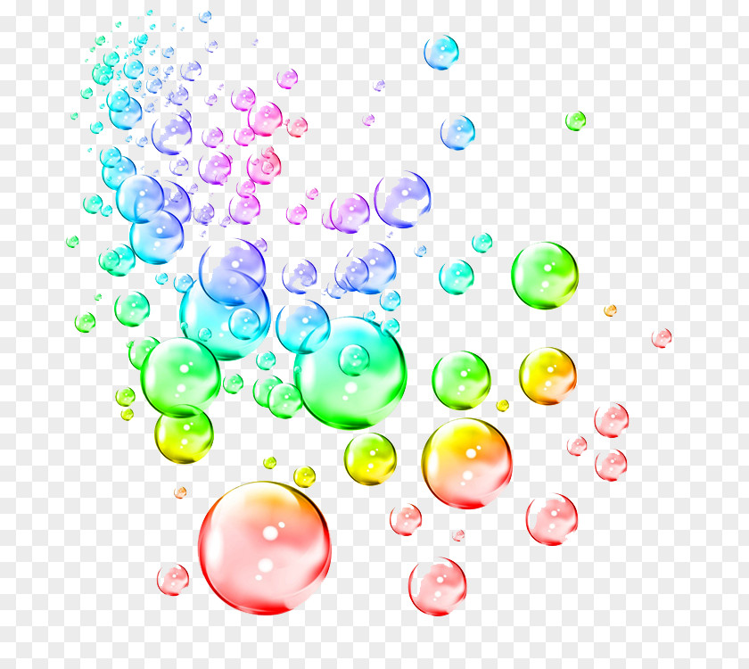 Soap Bubble Colored Clip Art PNG