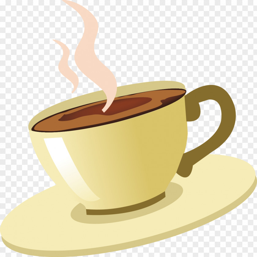 Coffee Decoration Design Vector Graphic PNG
