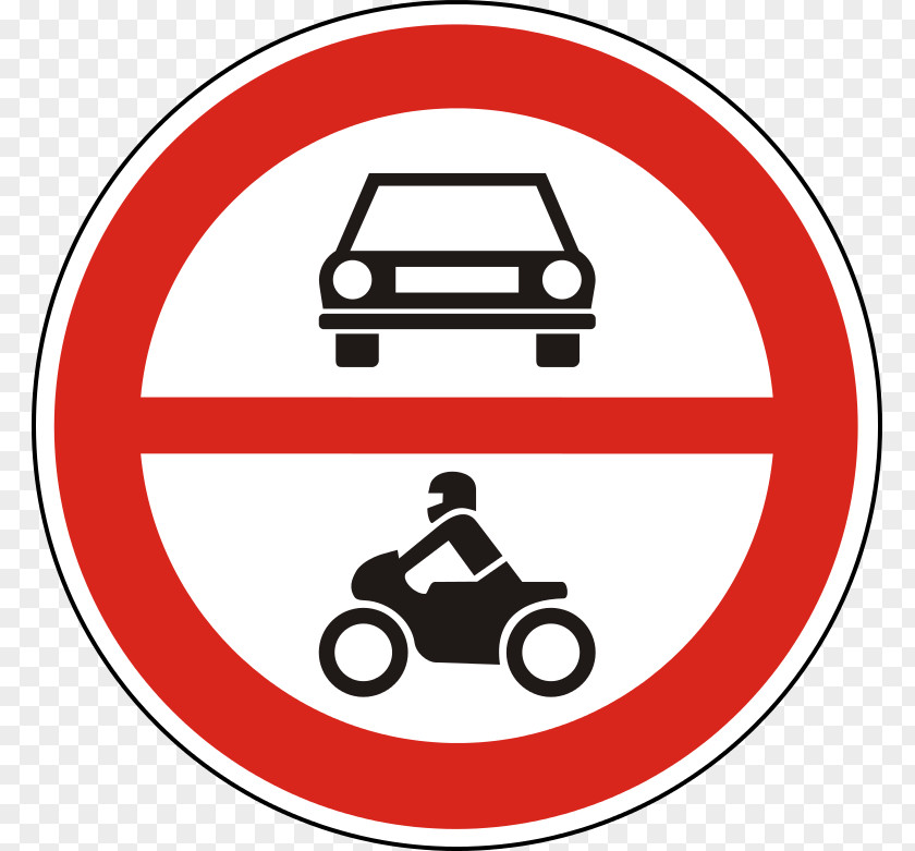 Motorcycle Prohibitory Traffic Sign Motor Vehicle PNG