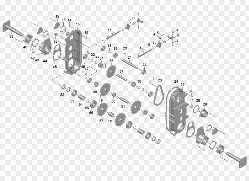 Spare Parts Tractor Transmission Kubota Corporation Part Cultivator PNG