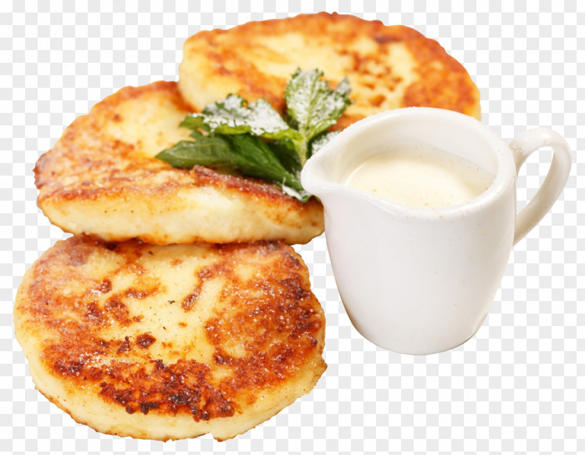 Breakfast Food Cake Banana Pancakes Syrniki Matzo PNG